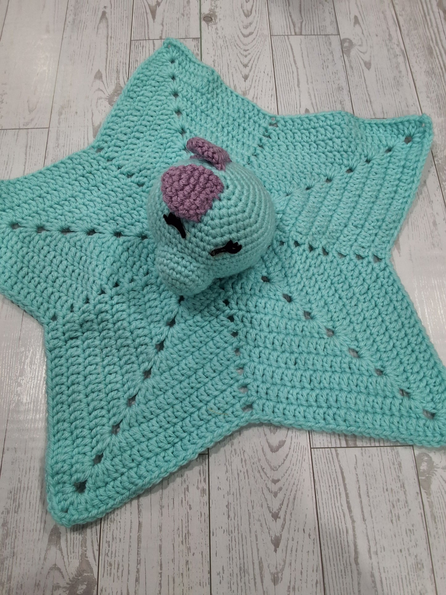 Baby crochet Dino Lovey