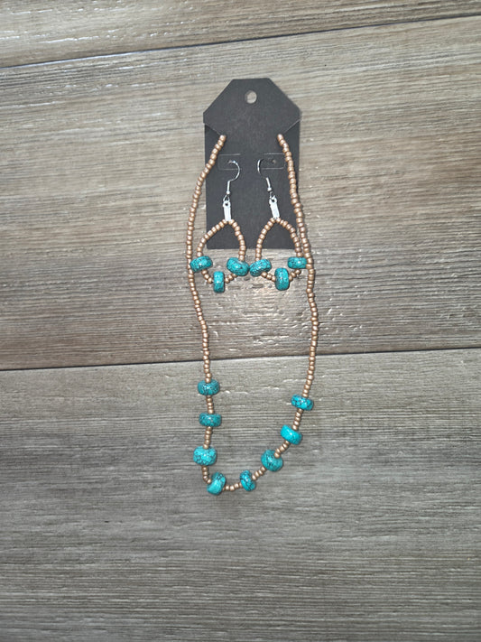 Turquoise and Gold