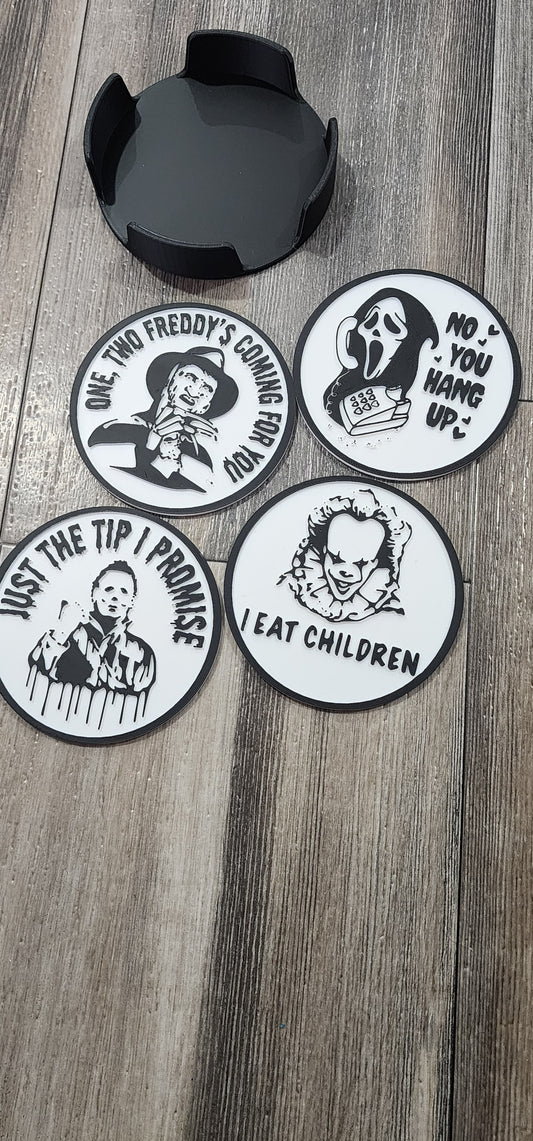 Spooky Coaster Set