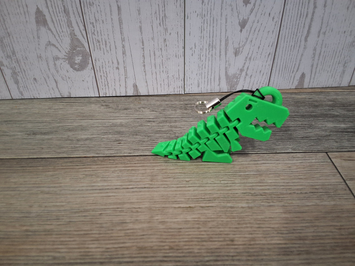 Flexi T Rex keycain/Backpack Charm