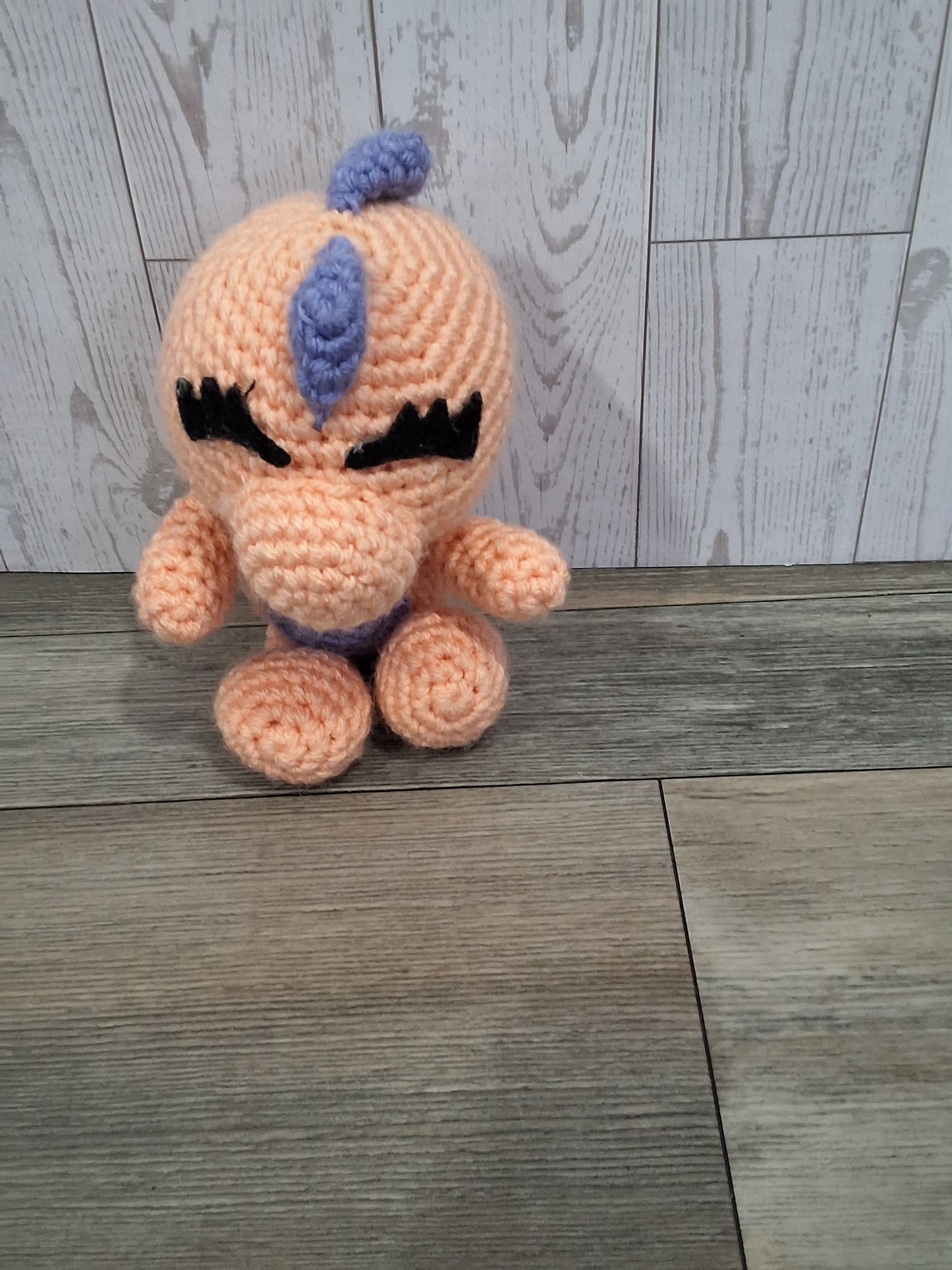 Small Crochet Dino