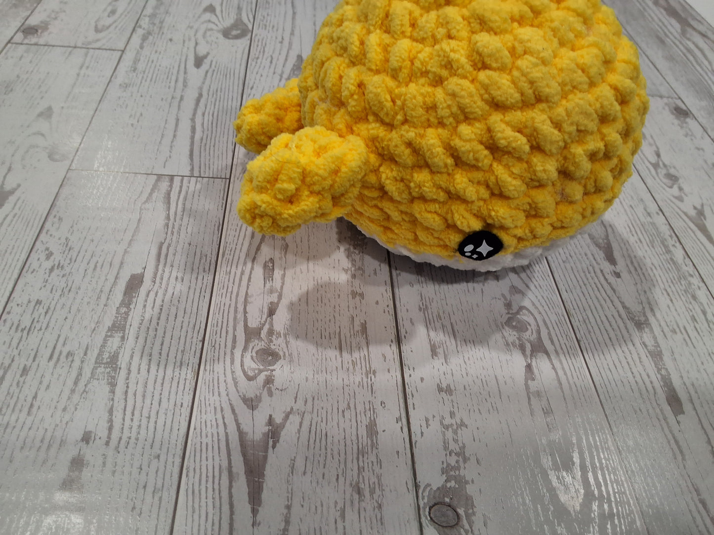 Crochet Yellow Whale Friend