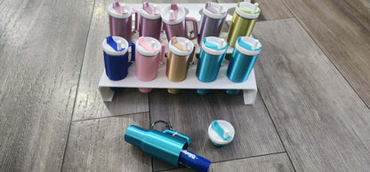 Teal Tumbler Keychain