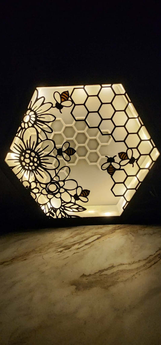 Bee Hive Light Box