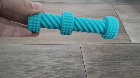 Teal Nut&Bolt Fidget