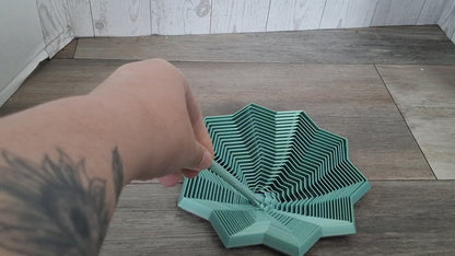 Teal 10 Point star fidget