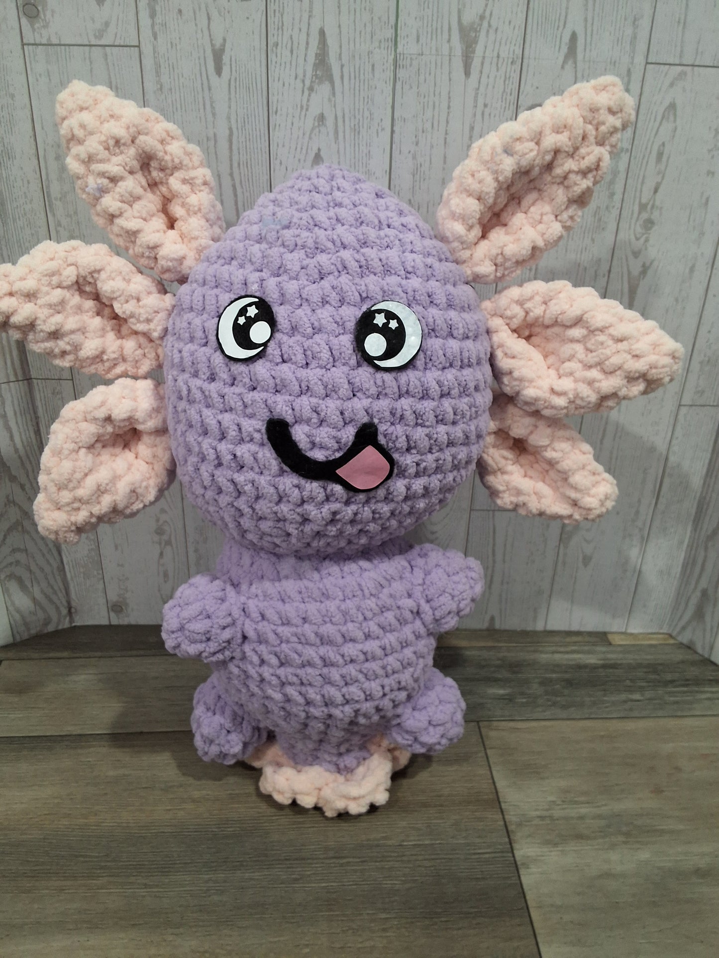 Jumbo Crochet Axolotl