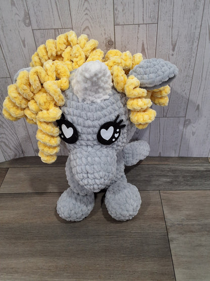 Crochet Jumbo Unicorn