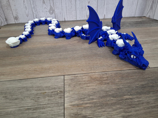 Articulated rose dragon