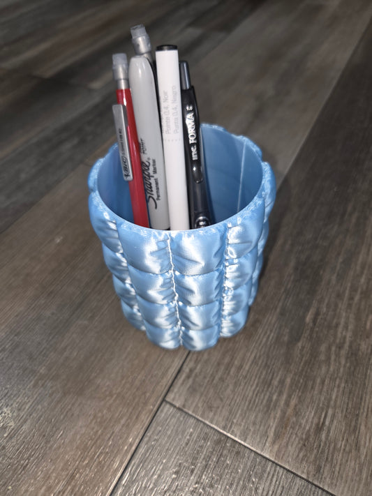 Puff Quilt Pen Holder