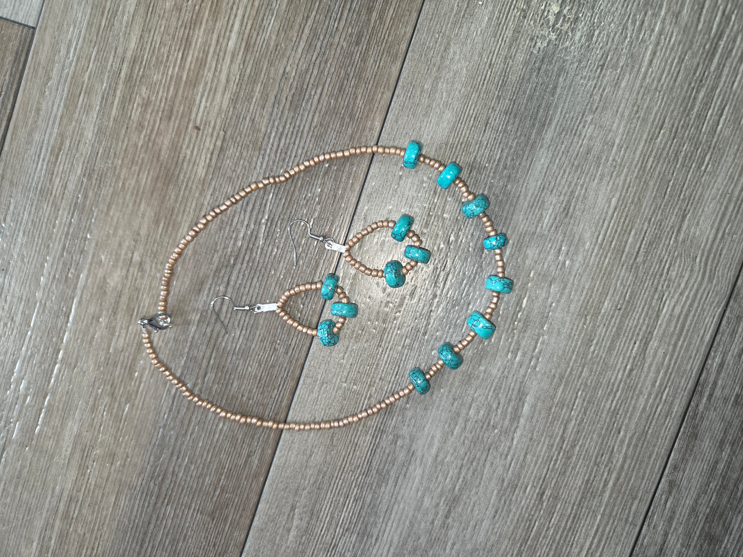 Turquoise and Gold
