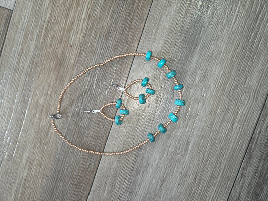 Turquoise and Gold
