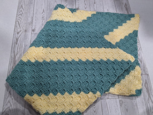Basic Crochet c2c baby Blanket