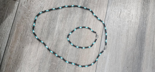 Necklace and Bracelet Set