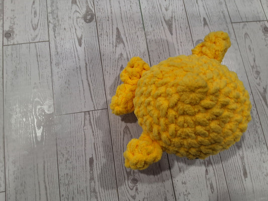 Crochet Yellow Whale Friend