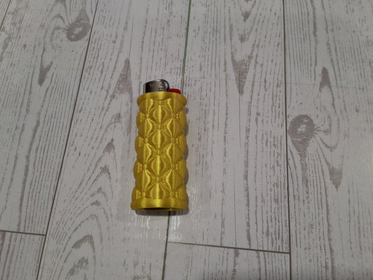 Gold Quilted Lighter Sleeve