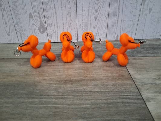 Balloon Puppy Back Pack Charm/ Keychain