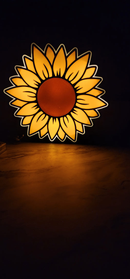 Sunflower Light Box