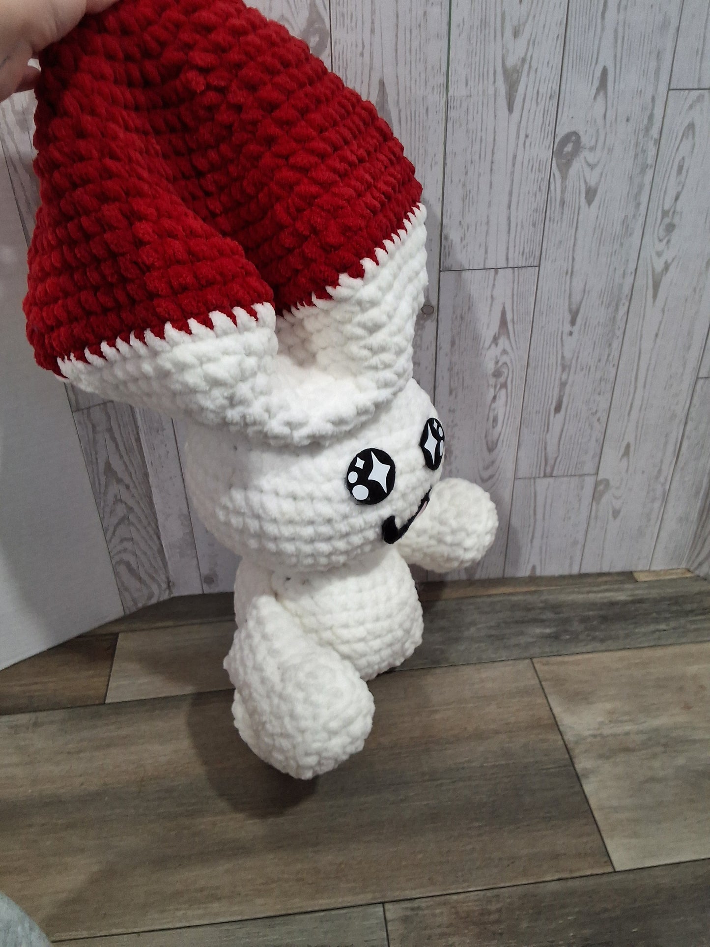 Jumbo Crochet Mushroom Guy