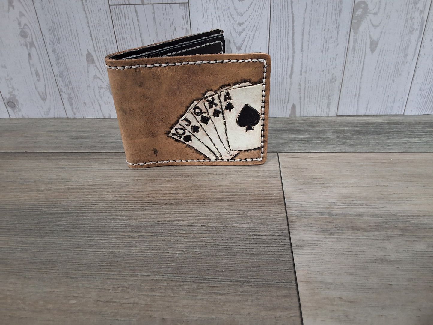 Genuine Leather Bifold Wallet