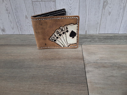 Genuine Leather Bifold Wallet