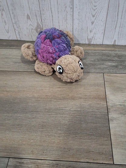 Purple Tie Dye Crochet Tank the Turtle