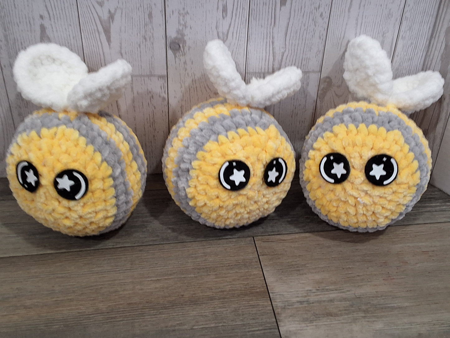 Medium Crochet Bumble Bees