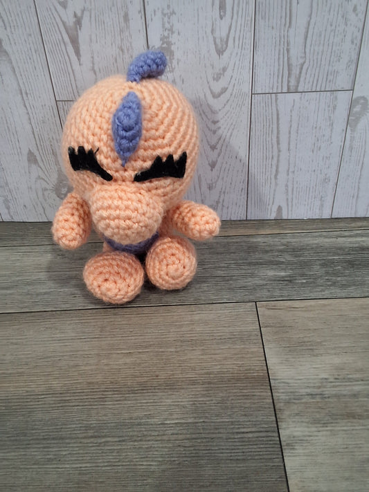 Small Crochet Dino
