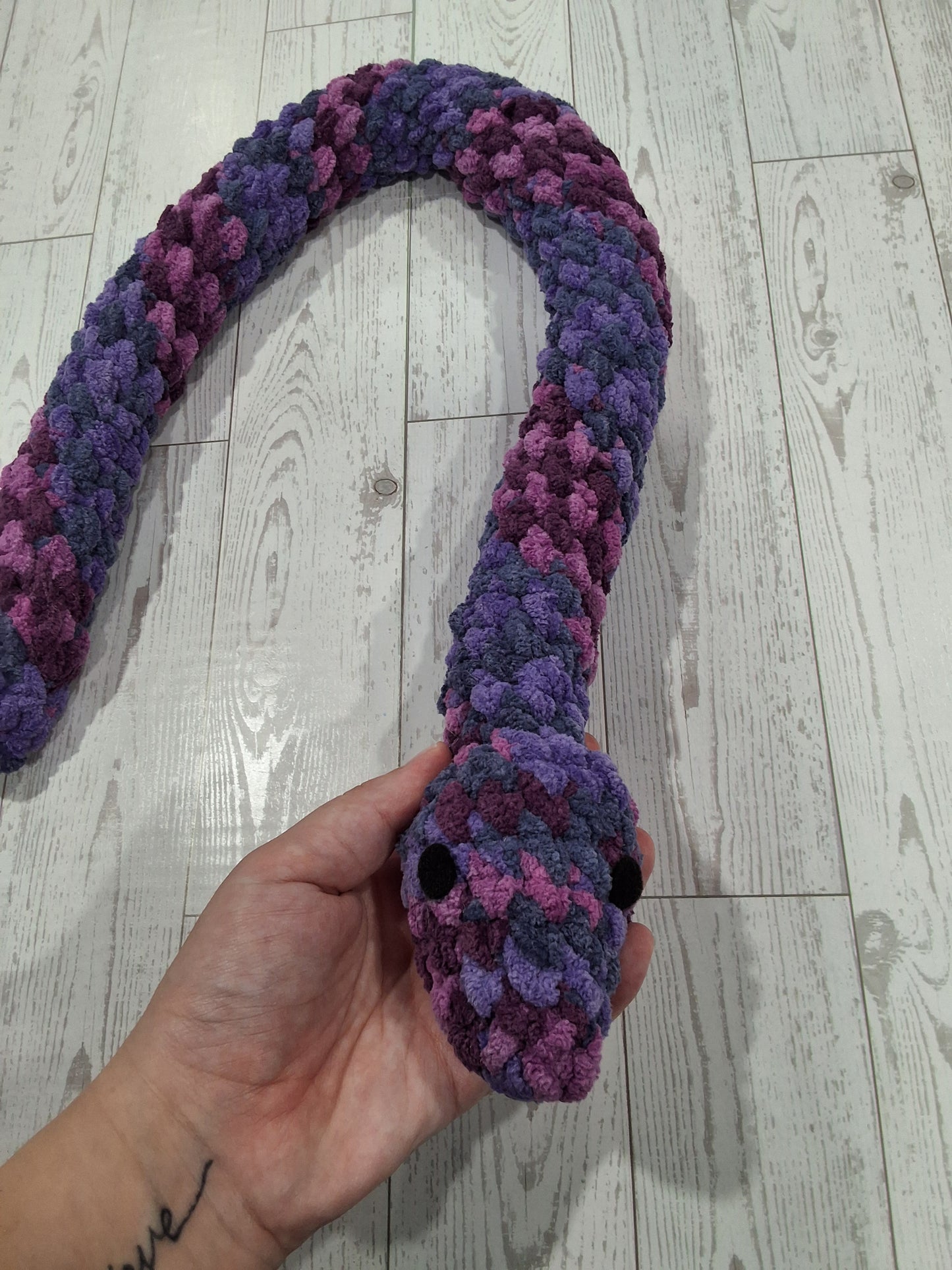 Crochet snake buddy