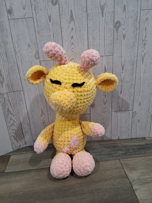 Medium Crochet Giraffe