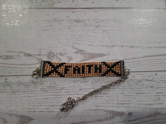 Faith Beaded Bracelet