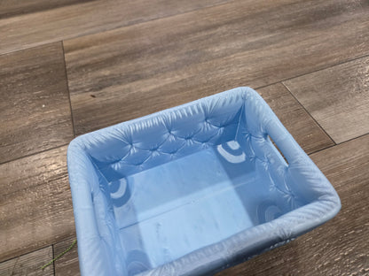 Puffy Quilted Vanity Basket