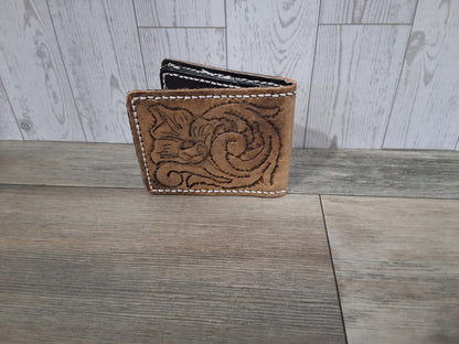 Genuine Leather Bifold Wallet