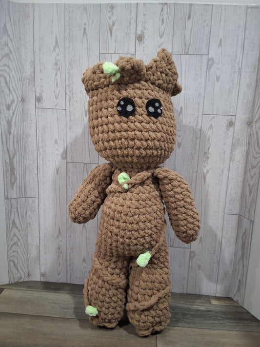 Jumbo Crochet baby tree man