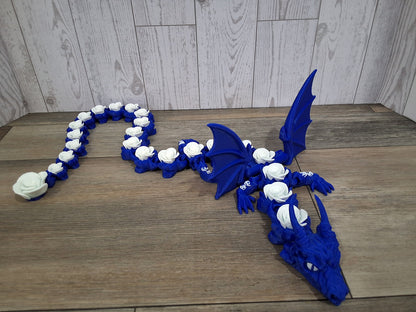 Articulated rose dragon